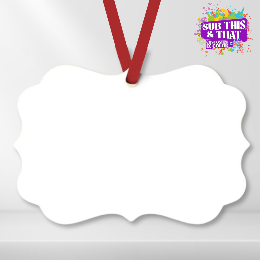 Sublimation MDF Christmas Benelux Ornament