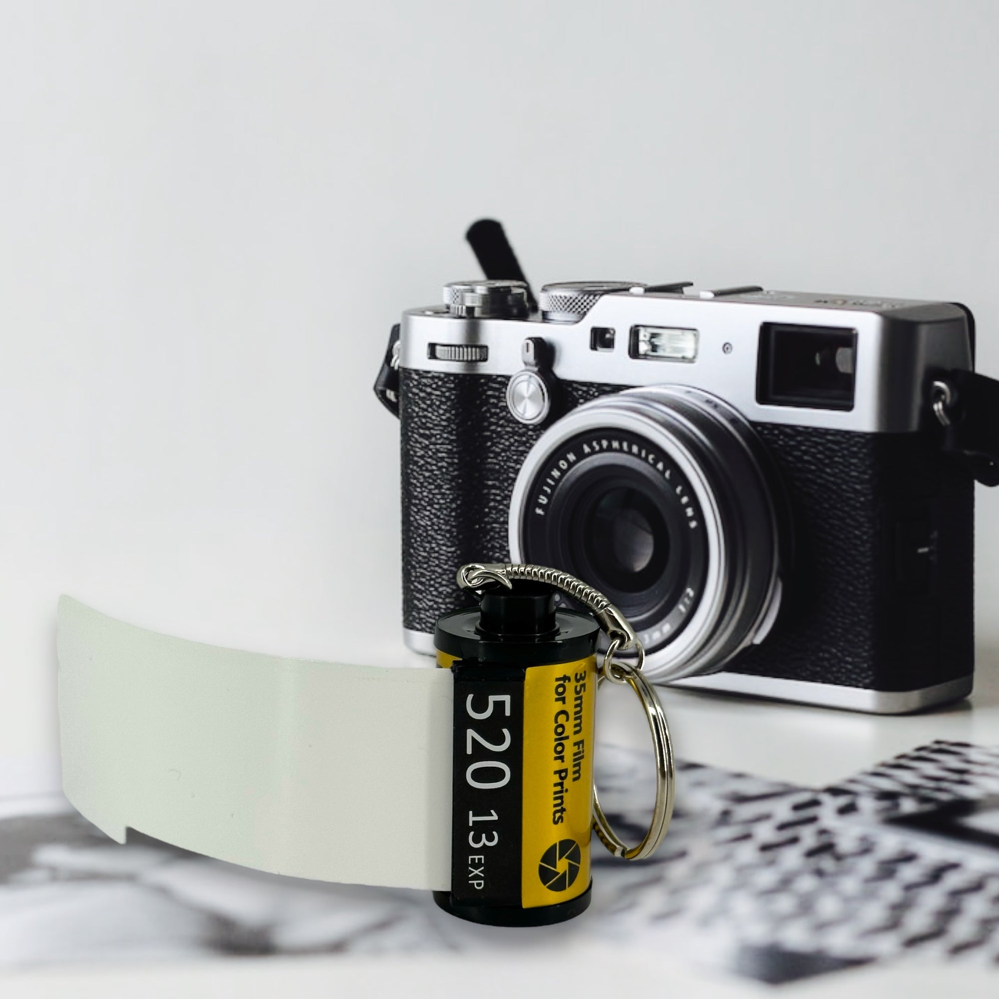 Sublimation Camera Film Roll Keychain