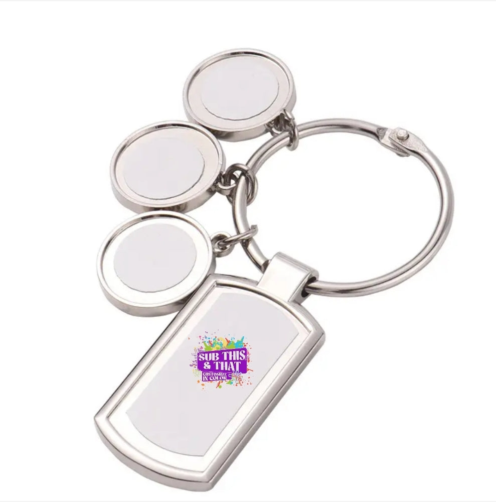 Sublimation Memory Keychain