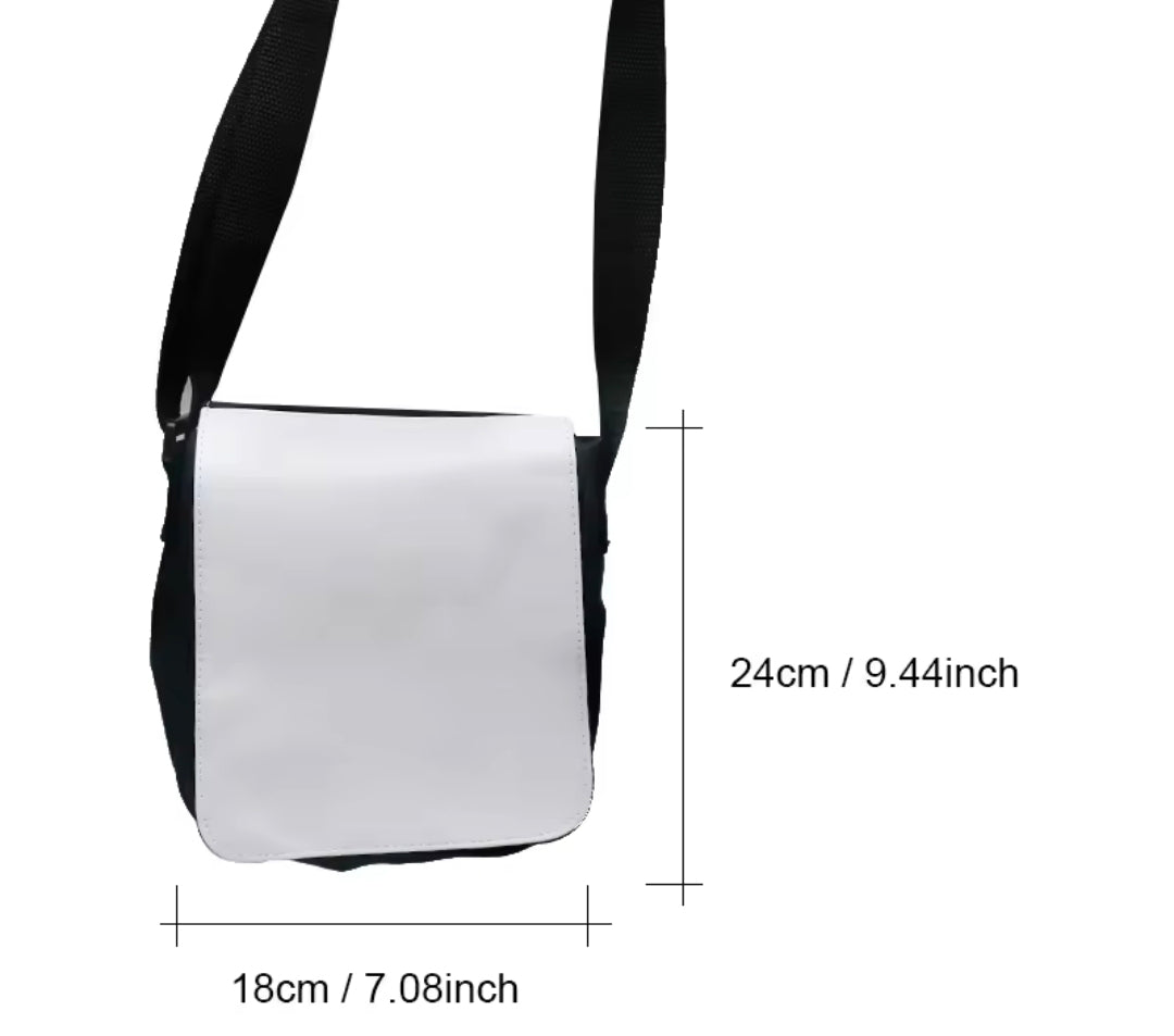 Sublimation Shoulder Bag with Adjustable Strap