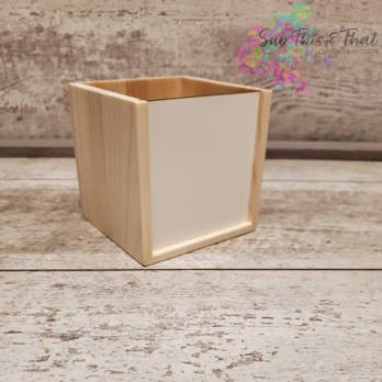 Sublimation Wooden Pencil Holder