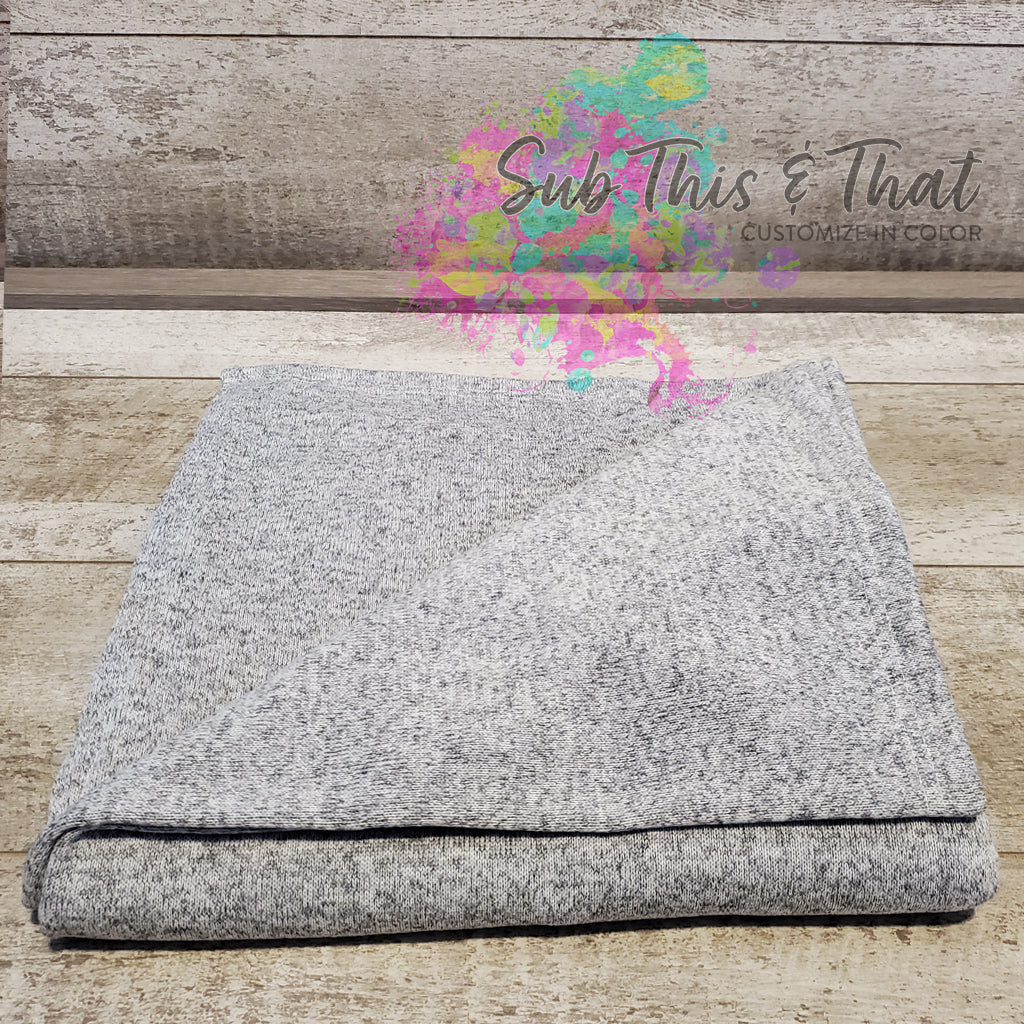 sublimation blanket grey fleece personalized blanket