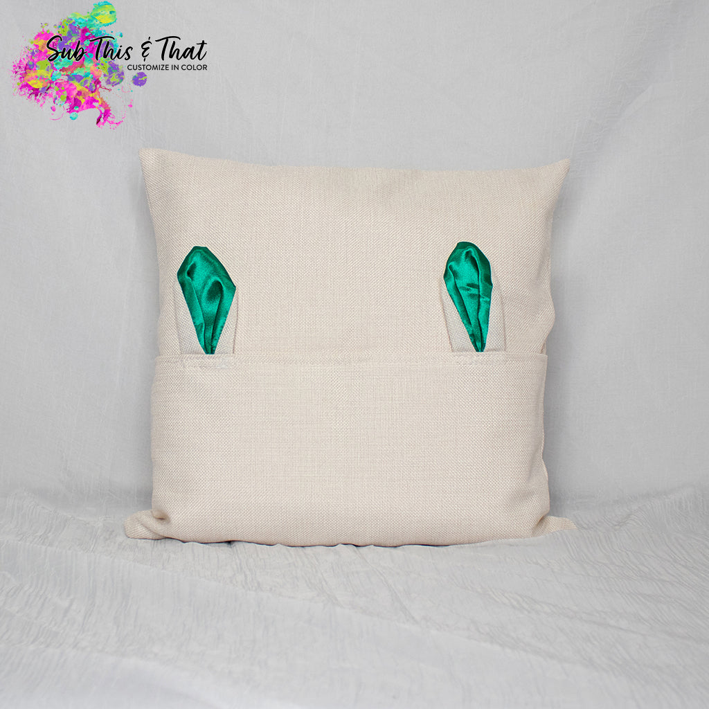 Sublimation Bunny Pocket Pillow