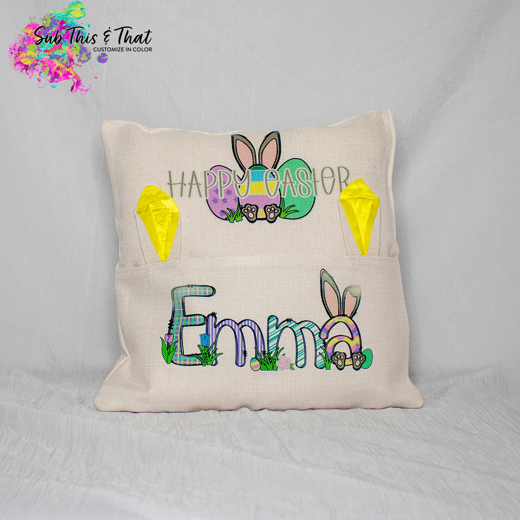 Sublimation Bunny Pocket Pillow 