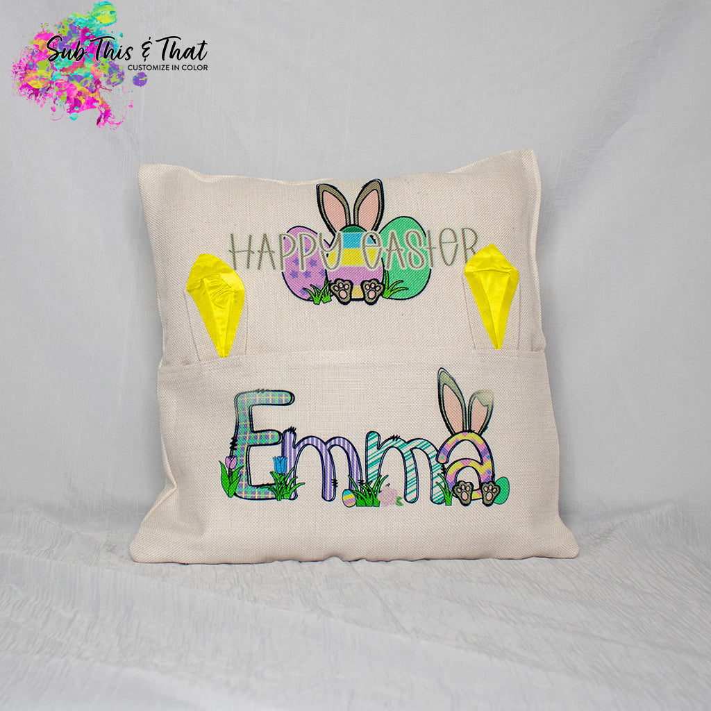 Sublimation Bunny Pocket Pillow