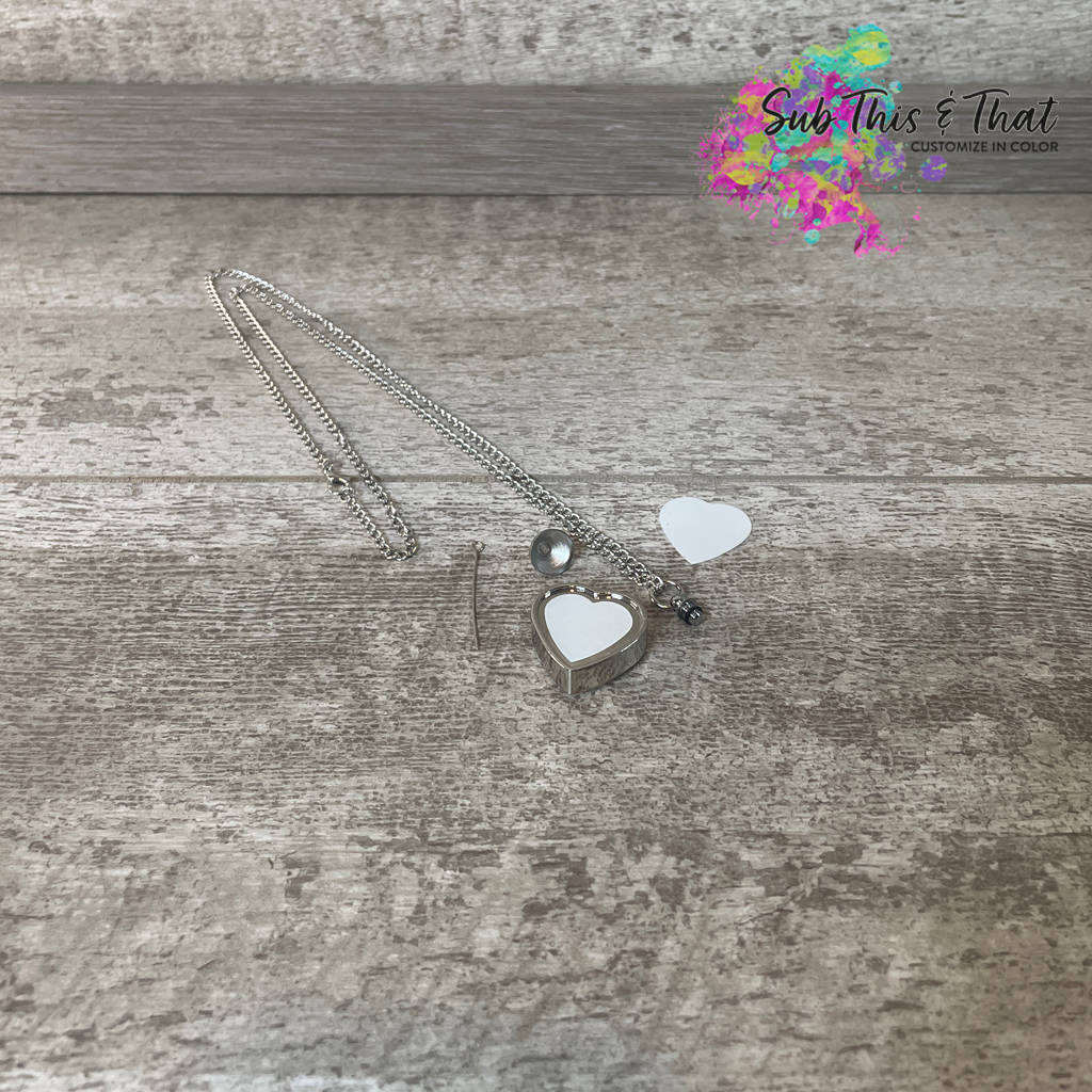 Heart Urn Necklace