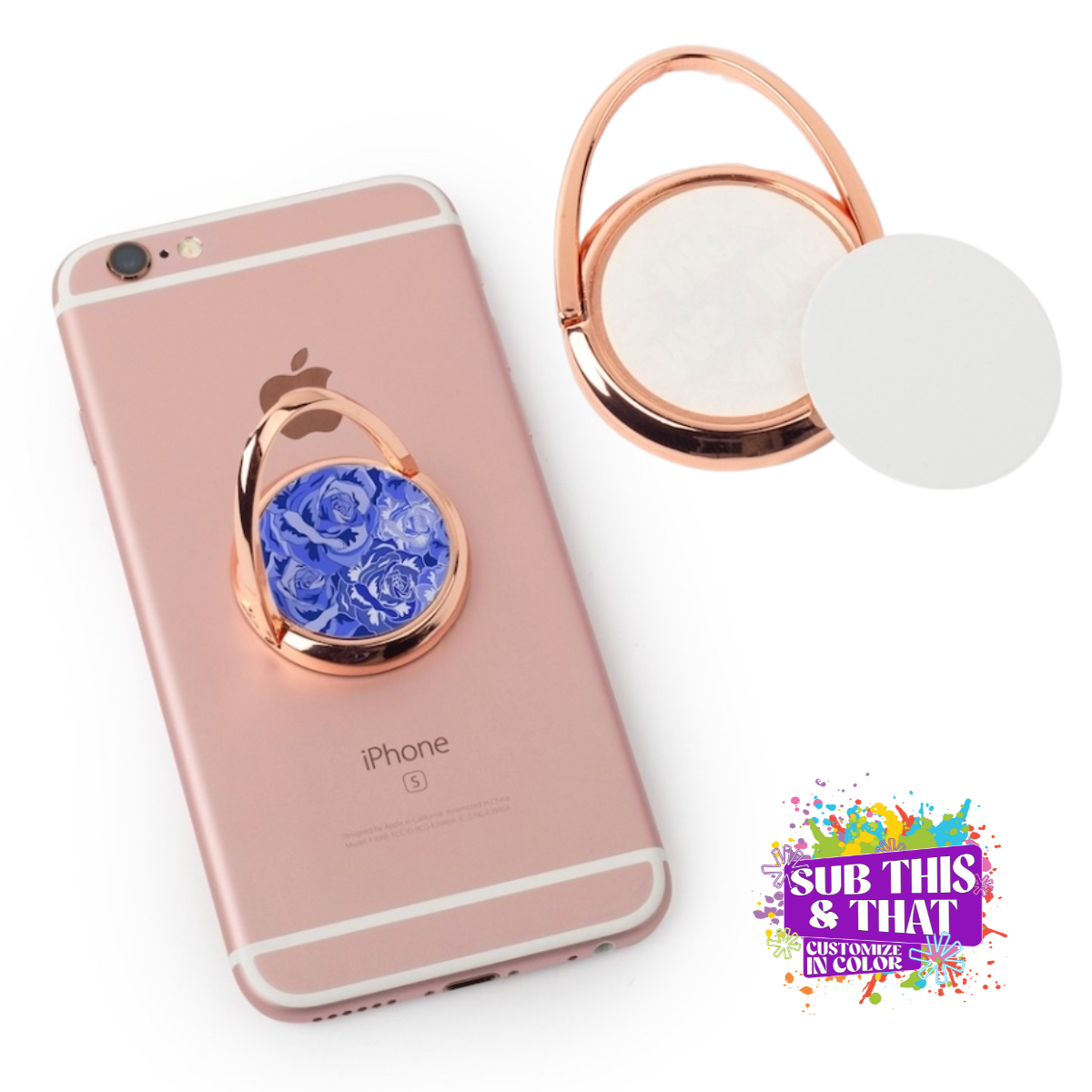 Sublimation Phone Ring Holder