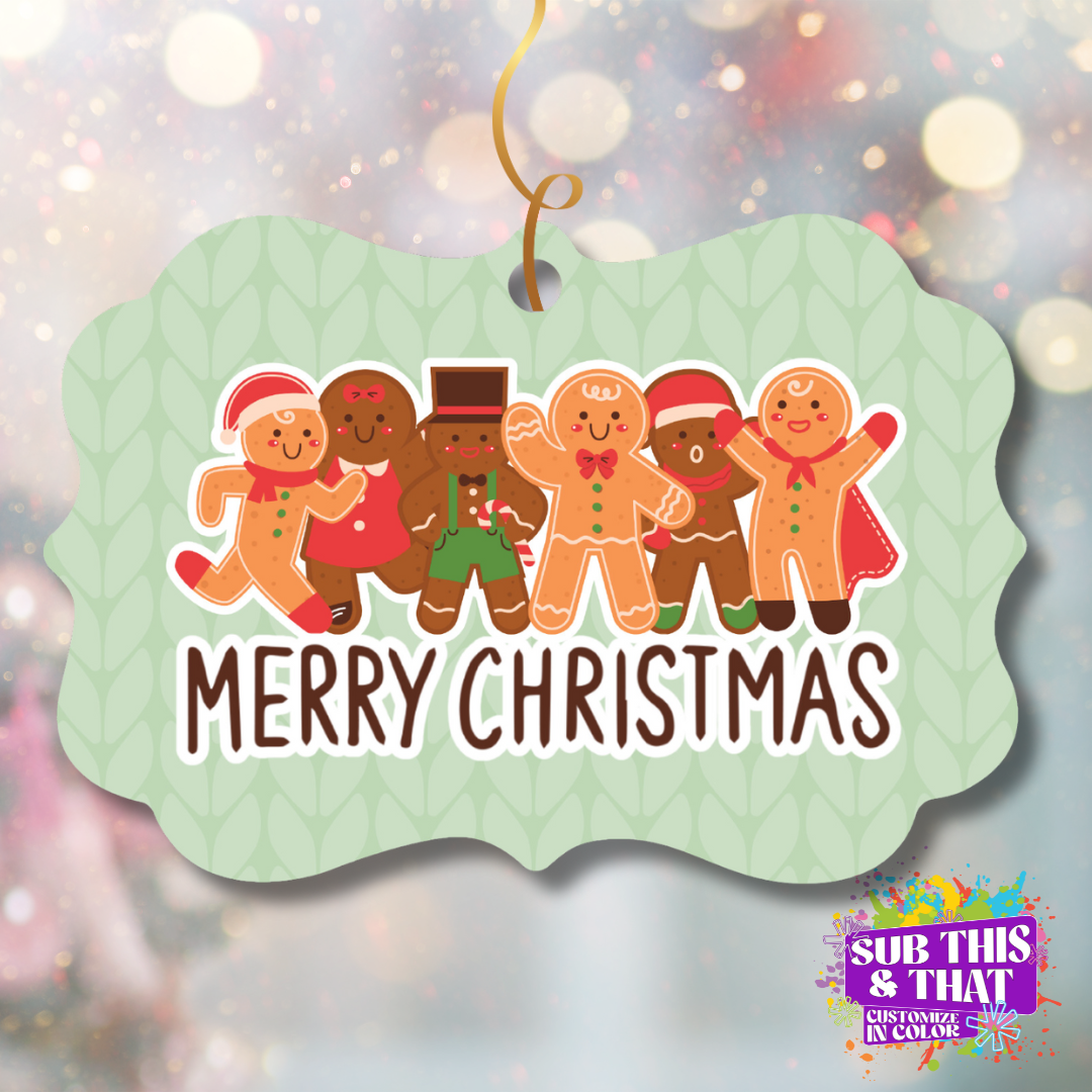 Sublimation MDF Christmas Benelux Ornament