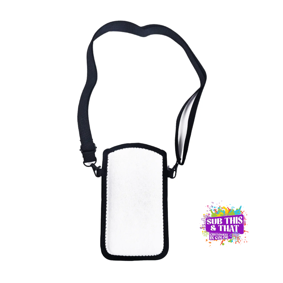 Sublimation Neoprene Travel Mobile Phone Holder