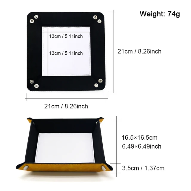 Sublimation Snap Tray 