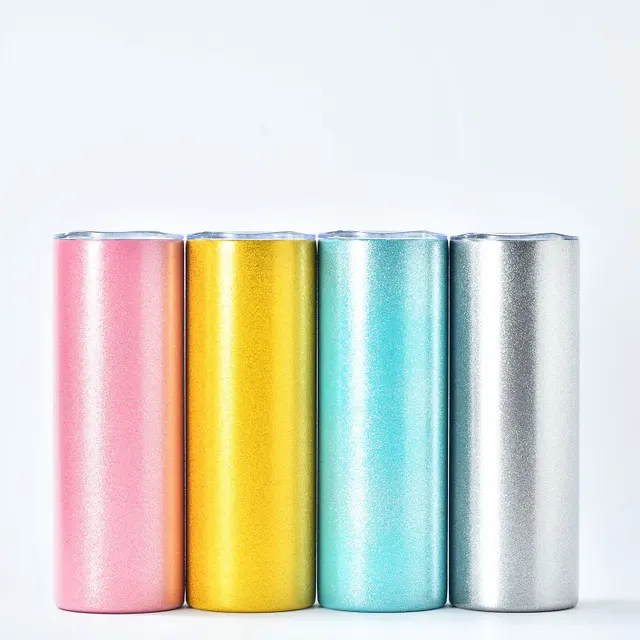 20oz GLITTER Sublimation Tumbler