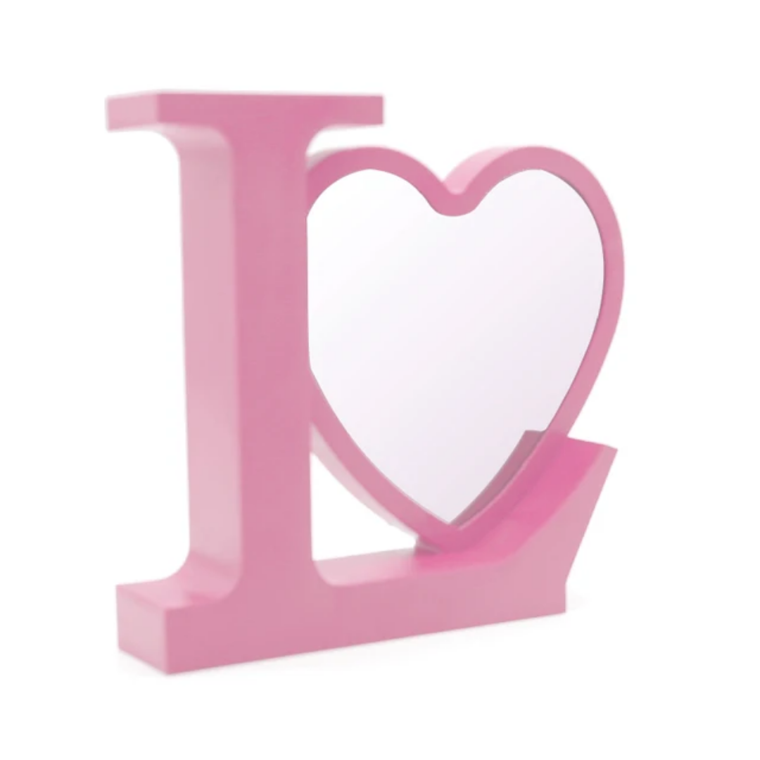 Sublimation LED Magic Love Photo Frame Mirror