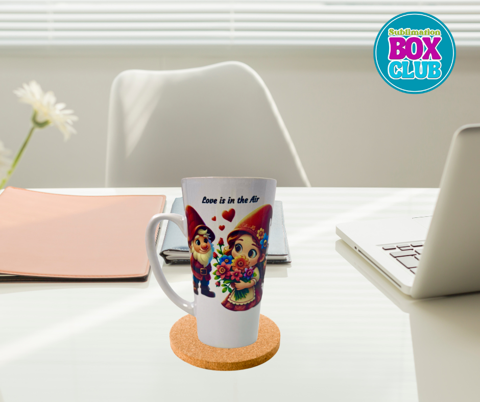 Sublimation 17oz Ceramic Latte Mug &quot;Box NOT Included&quot;