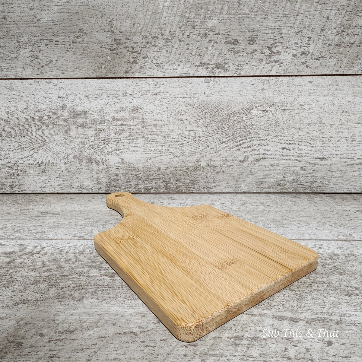 Sublimation Bamboo Board - 10.5 x 5.75&quot; | Perfect for Customizable Gifts &amp; Kitchen Decor