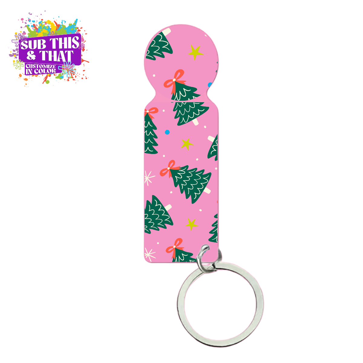 Sublimation Shopping Cart Quarter Keychain | Double-Sided Metal Quarter Holder Keychain Blank | Grocery Cart Coin Sublimation Blank
