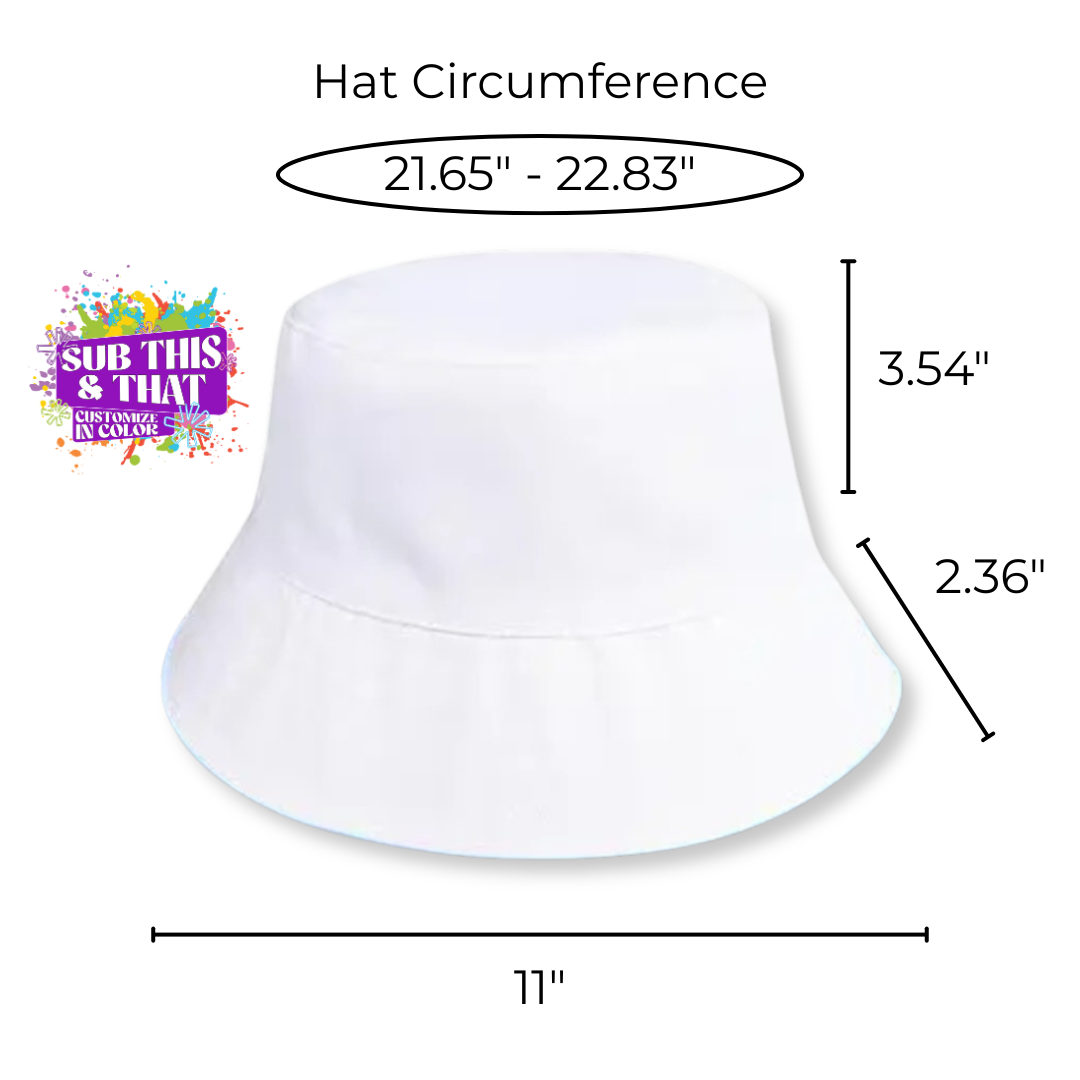 Sublimation Bucket Hat