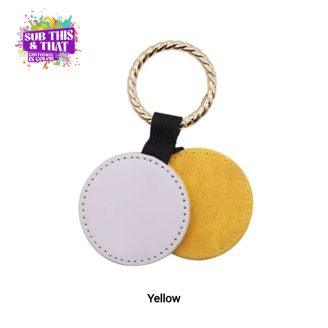 Sublimation Magnetic Colored PU Leather Hat Clip