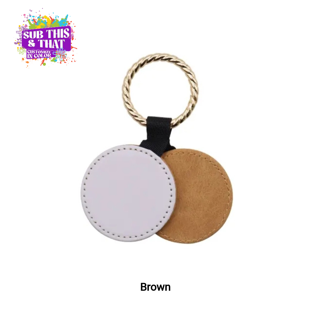 Sublimation Magnetic Colored PU Leather Hat Clip
