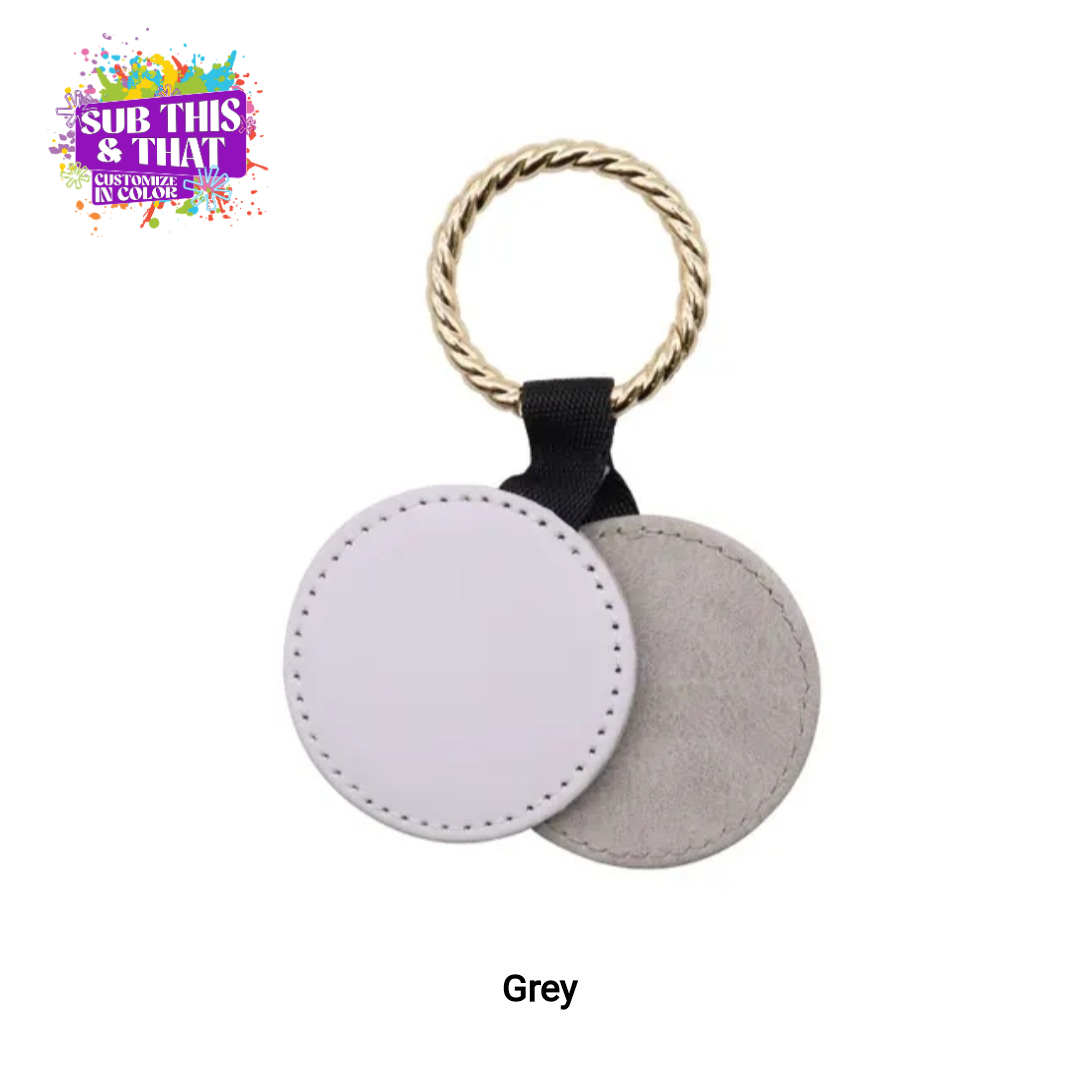 Sublimation Magnetic Colored PU Leather Hat Clip