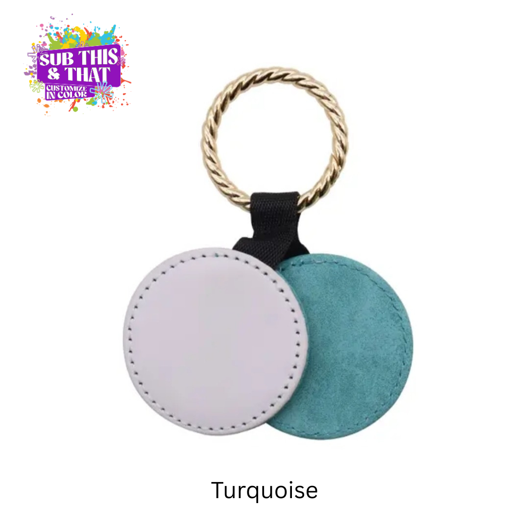 Sublimation Magnetic Colored PU Leather Hat Clip