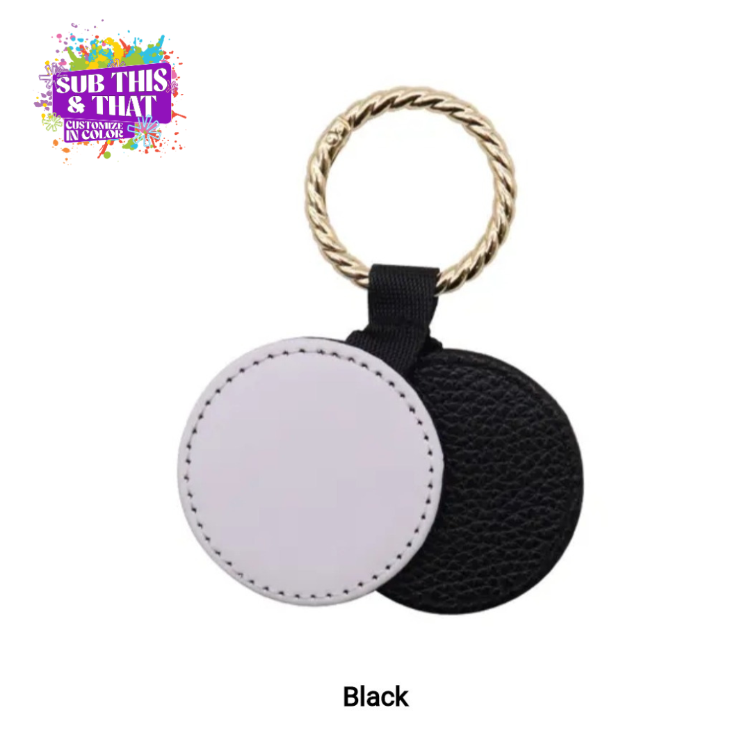 Sublimation Magnetic Colored PU Leather Hat Clip
