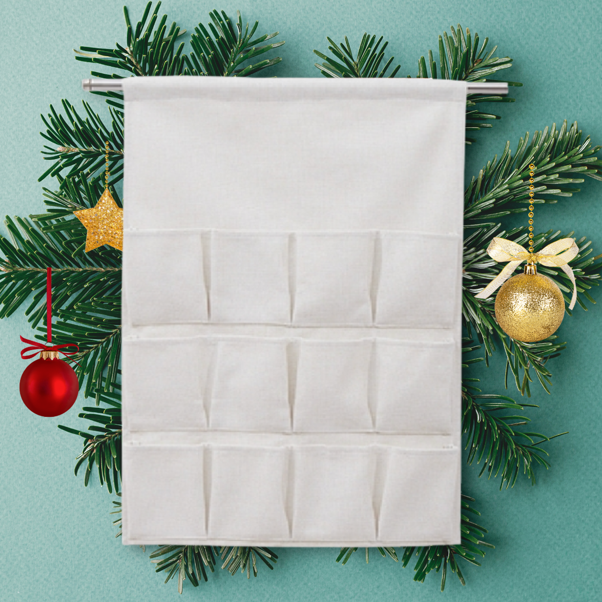 Sublimation 12-Pocket Polyester Organizer