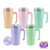 20 oz Pastel Stainless Steel Tumbler with Handle