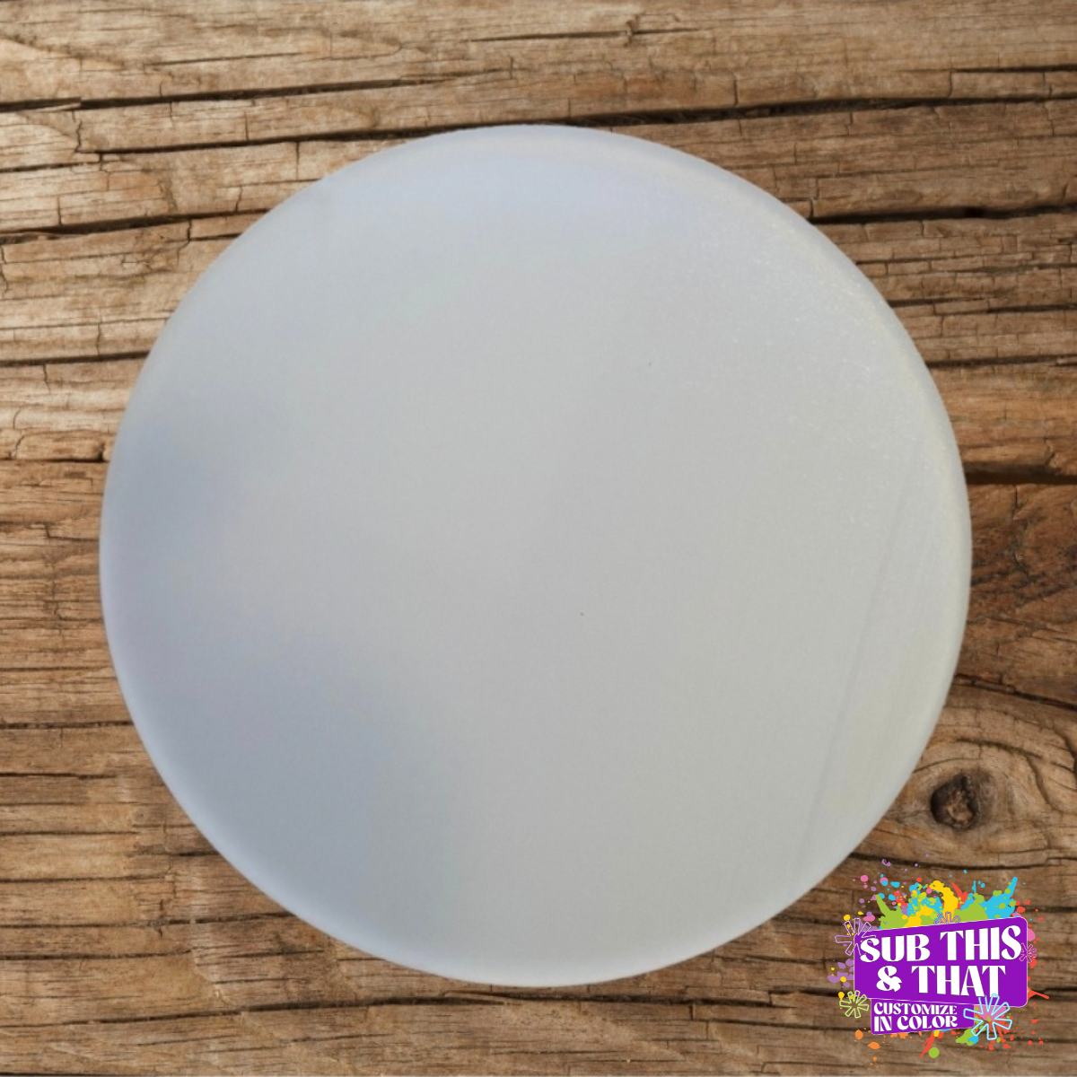 Sublimation Acrylic Coasters – 3.75&quot; Circle &amp; Square Blanks