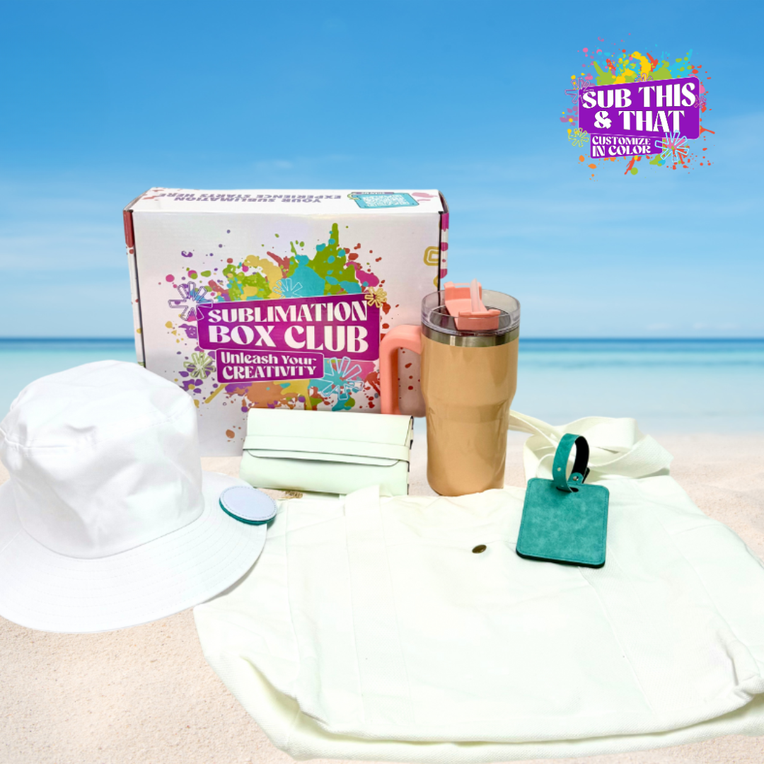 Sublimation Polyester 3 Pocket Beach/ Grocery Shopping Travel Bag