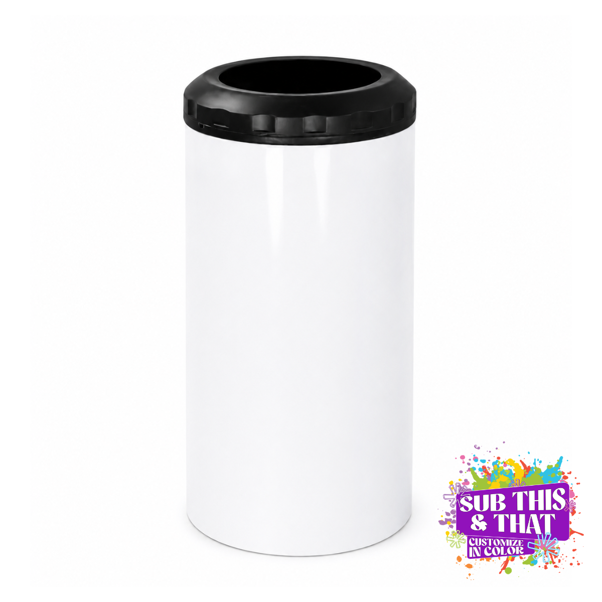 Sublimation 4-in-1 Stainless Steel Can Cooler