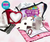 Sublimation MDF Heart Wine Caddie