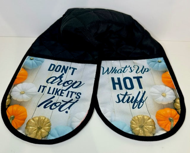 Sublimation Double Oven Mitt | Customizable Heat-Resistant Kitchen Accessory