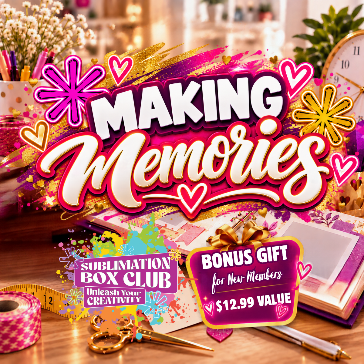 Sublimation Monthly Box Club