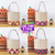 NON-SUBLIMATION Plaid Halloween Basket