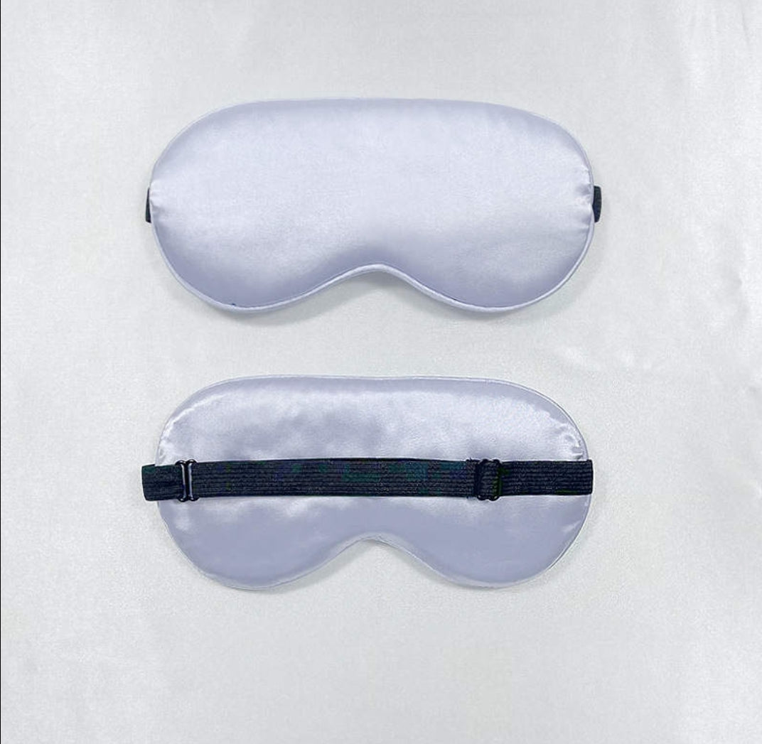 Sublimation Darkening Sleep Satin Eye Mask