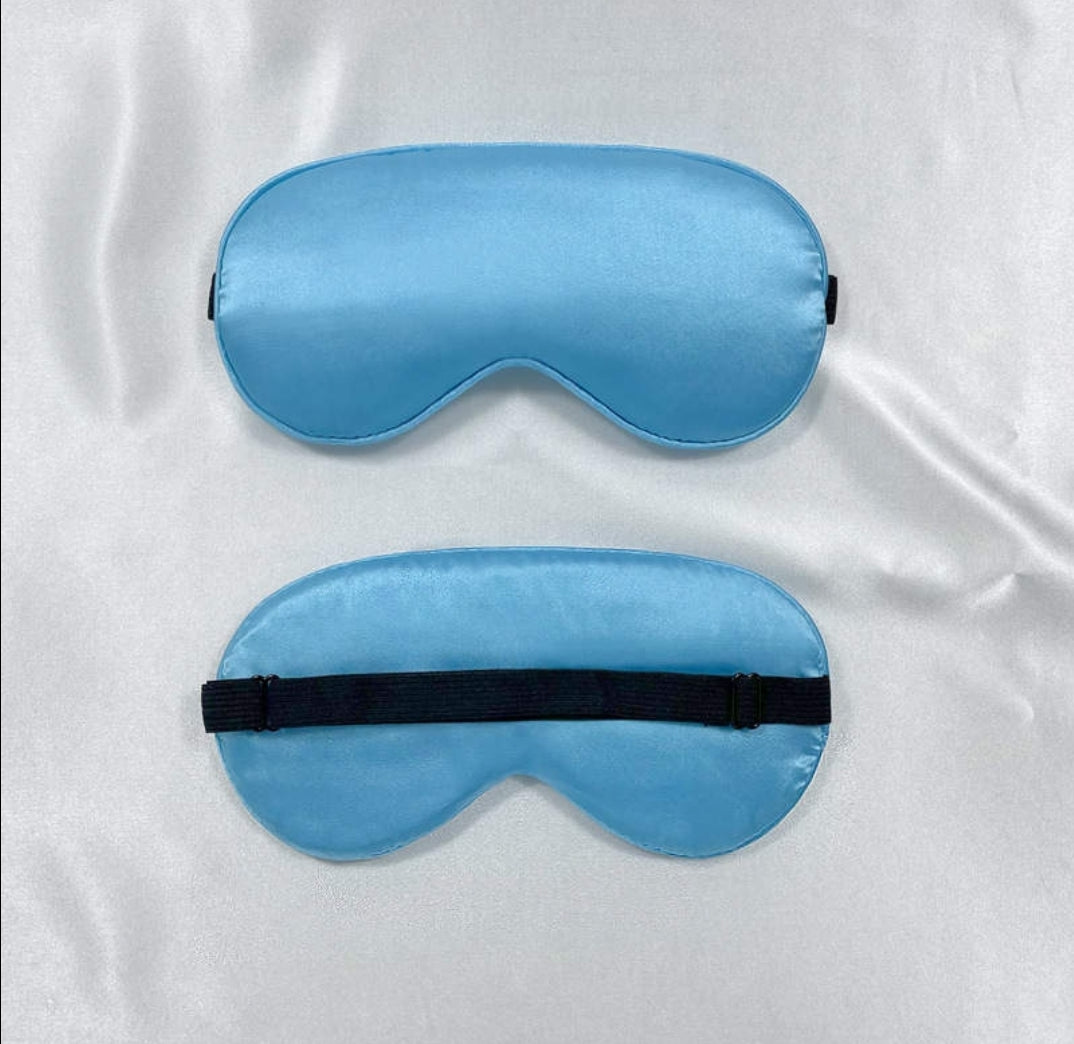 Sublimation Darkening Sleep Satin Eye Mask
