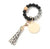 Sublimation Silicone Bead Bracelet / Keychain With Tassel & Gift Bag