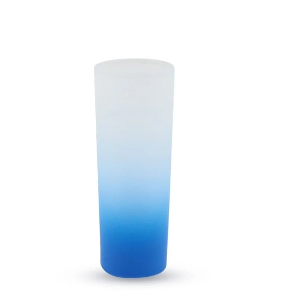 3oz Colored Frosted Glass Shot Glass
