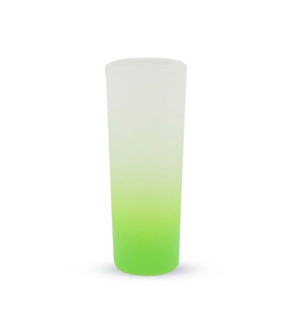 3oz Colored Frosted Glass Shot Glass