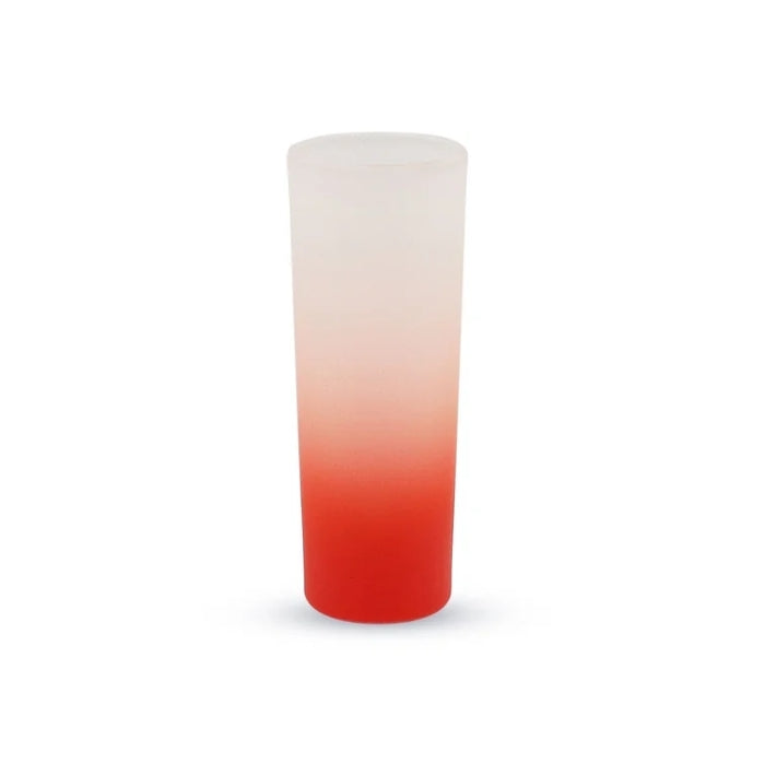 3oz Colored Frosted Glass Shot Glass