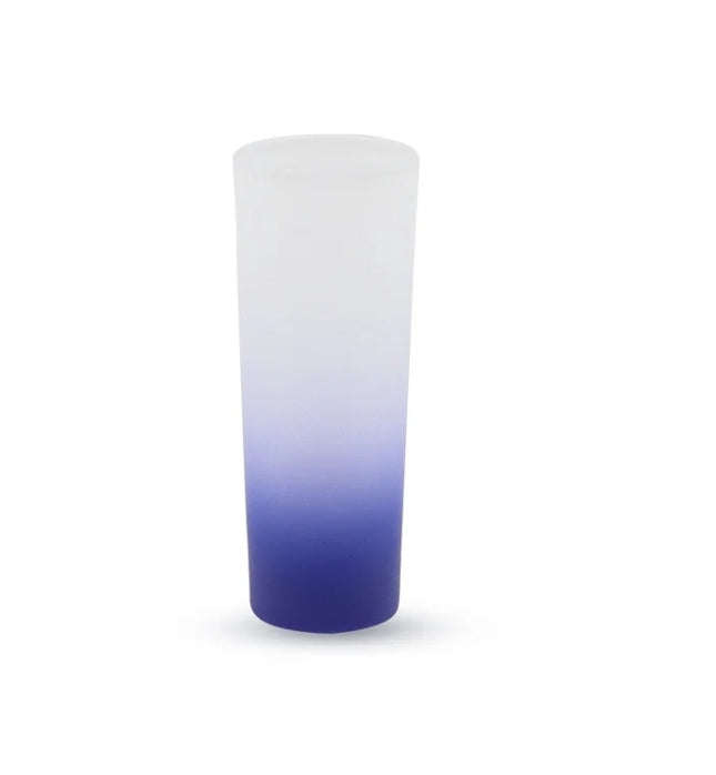3oz Colored Frosted Glass Shot Glass