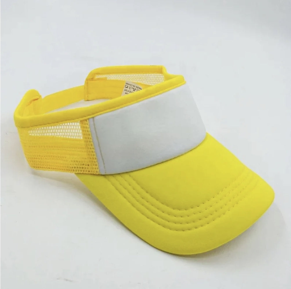 Polyester Sublimation Sun Visor