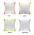 Sublimation Patch Pillow Cover ONLY in Spring Colors