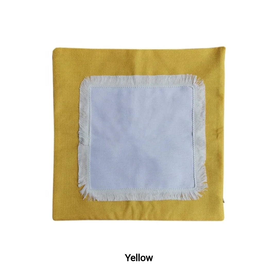 Sublimation Patch Pillow Cover ONLY in Spring Colors