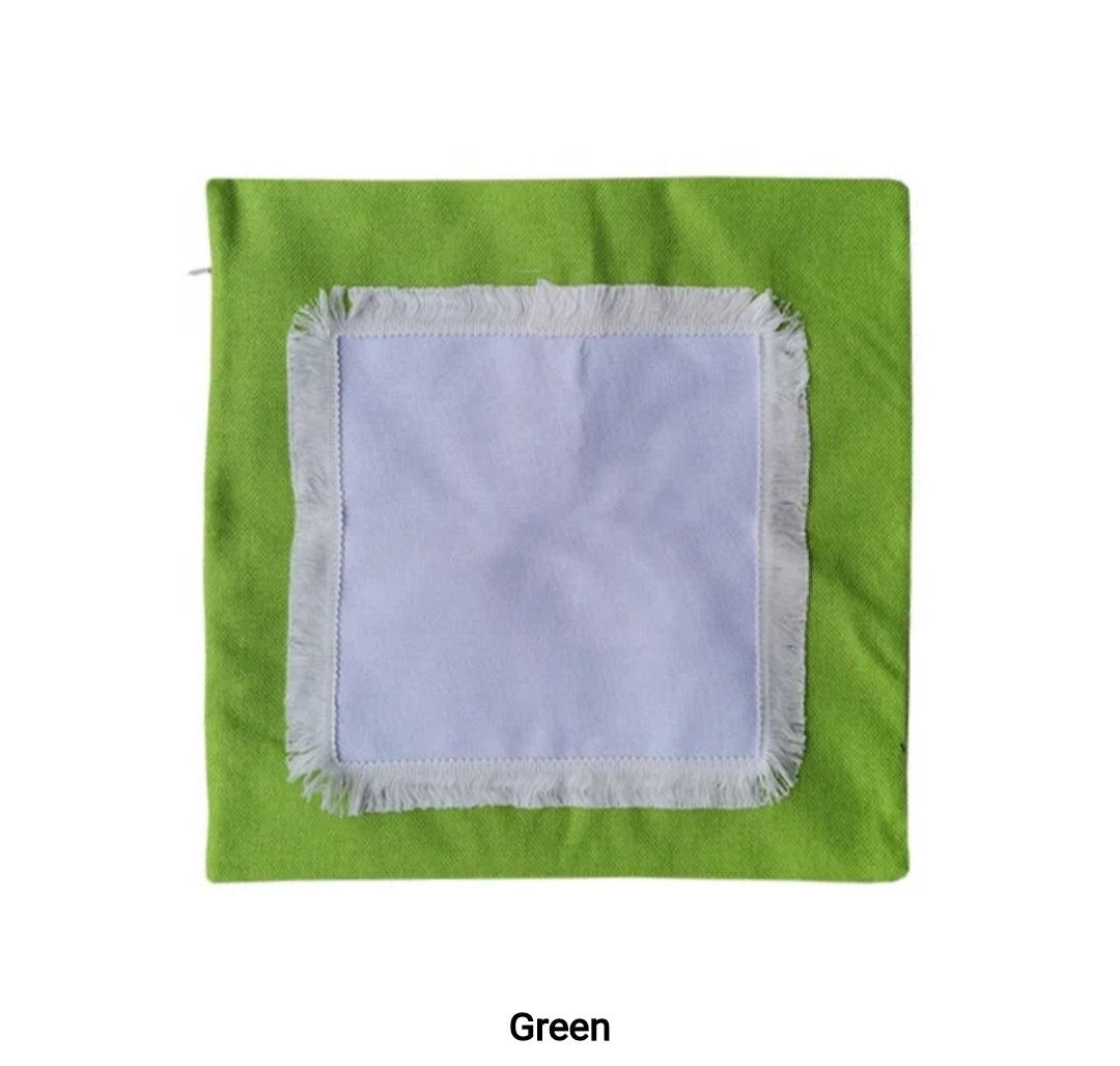 Sublimation Patch Pillow Cover ONLY in Spring Colors