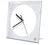 Sublimation Square 7.8" Glass Clock Picture Frame