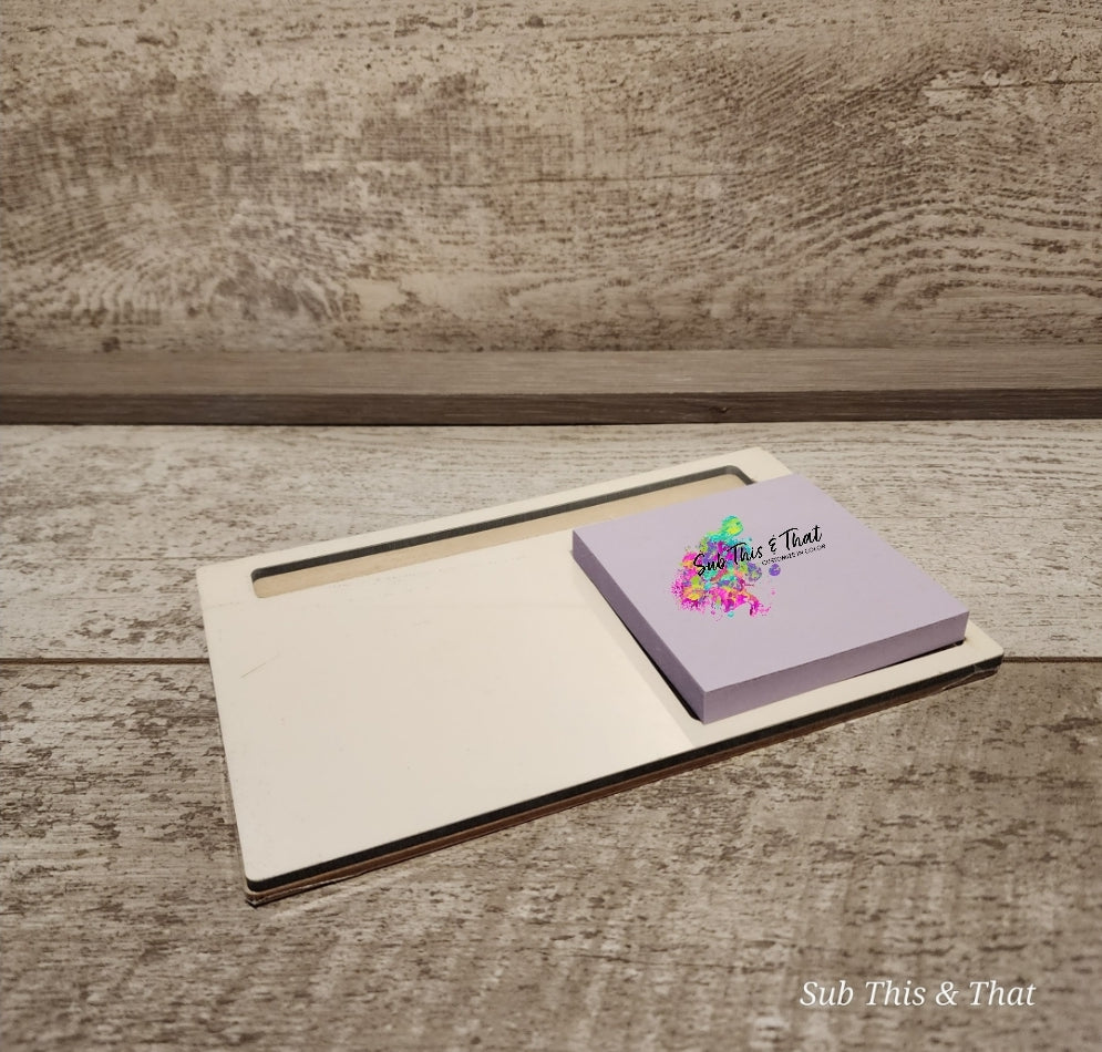 Sublimation MDF Note and Pen holder