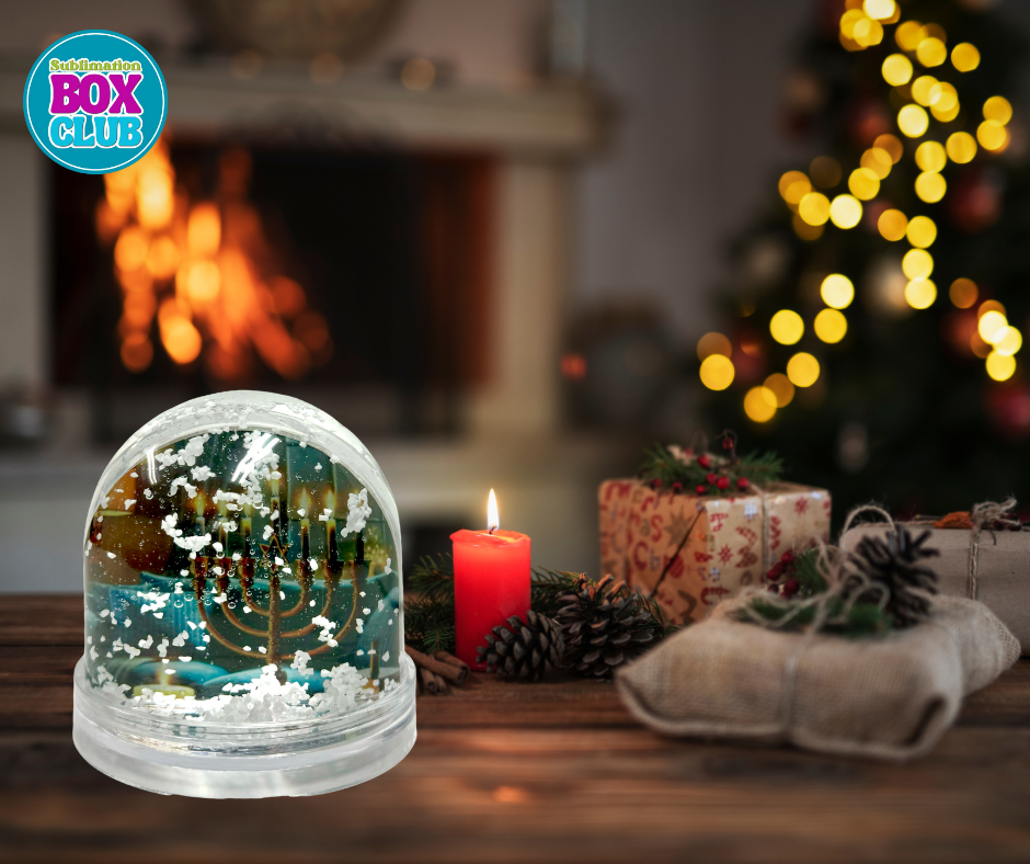 Sublimation Water Snowglobe