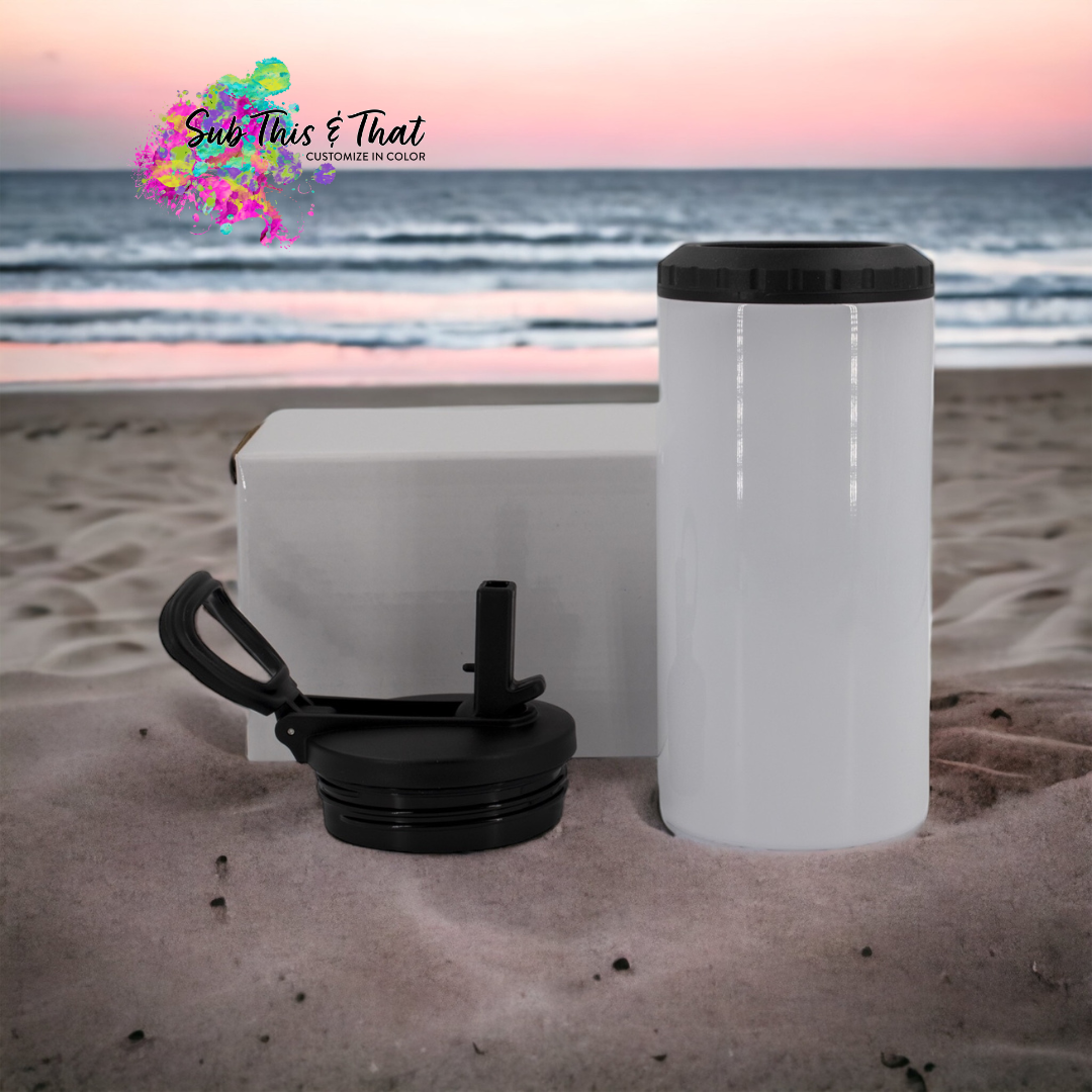 4 in 1 Sublimatable Speaker Can Cooler
