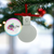 Sublimation Acrylic LED Light Up Color Changing Ornament With Random Holiday Gift Bag, Ribbon & Tag